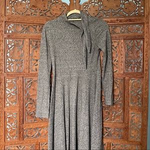 ZARA sweater midi dress